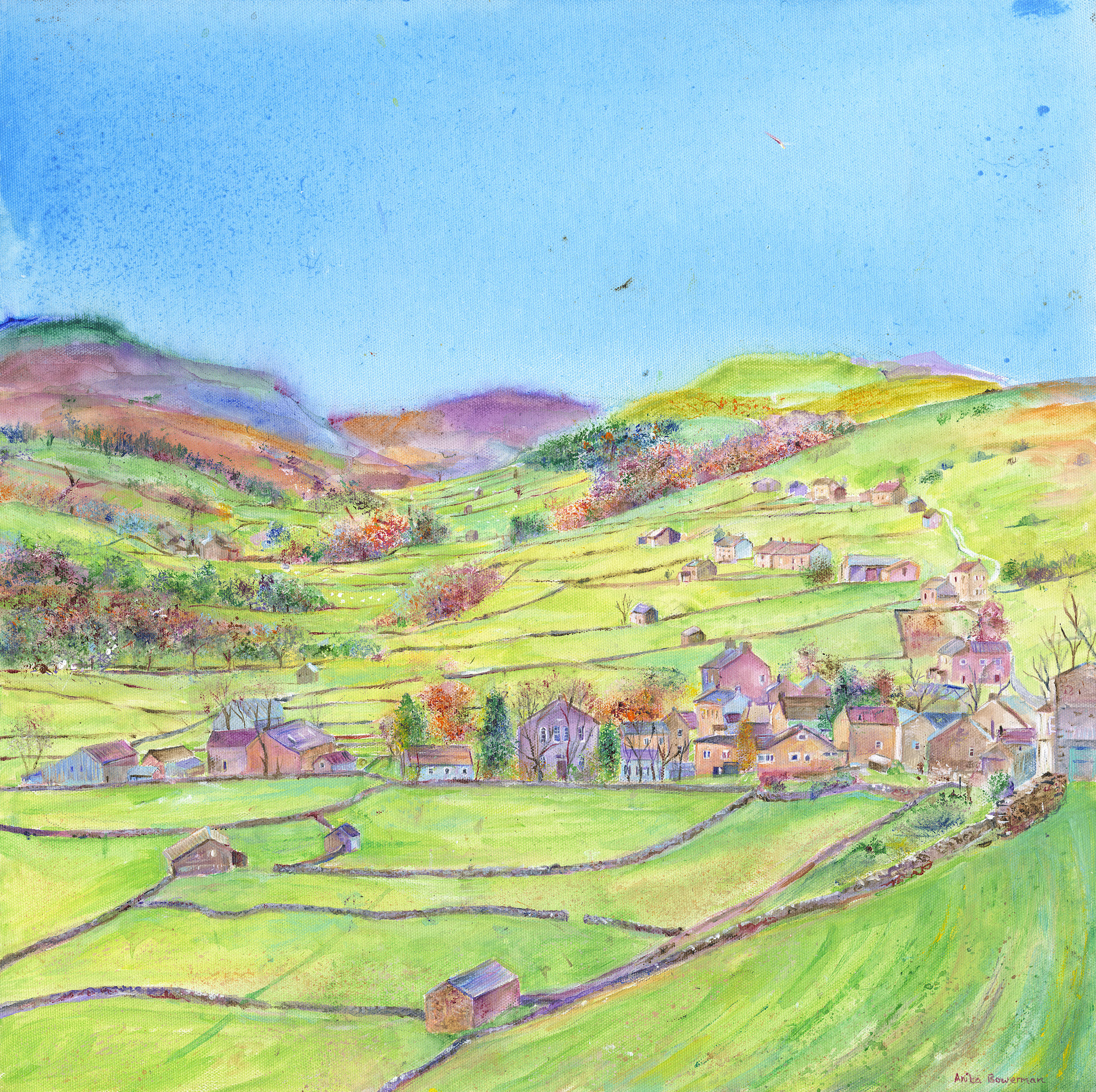 Light over Gunnerside, North Yorkshire