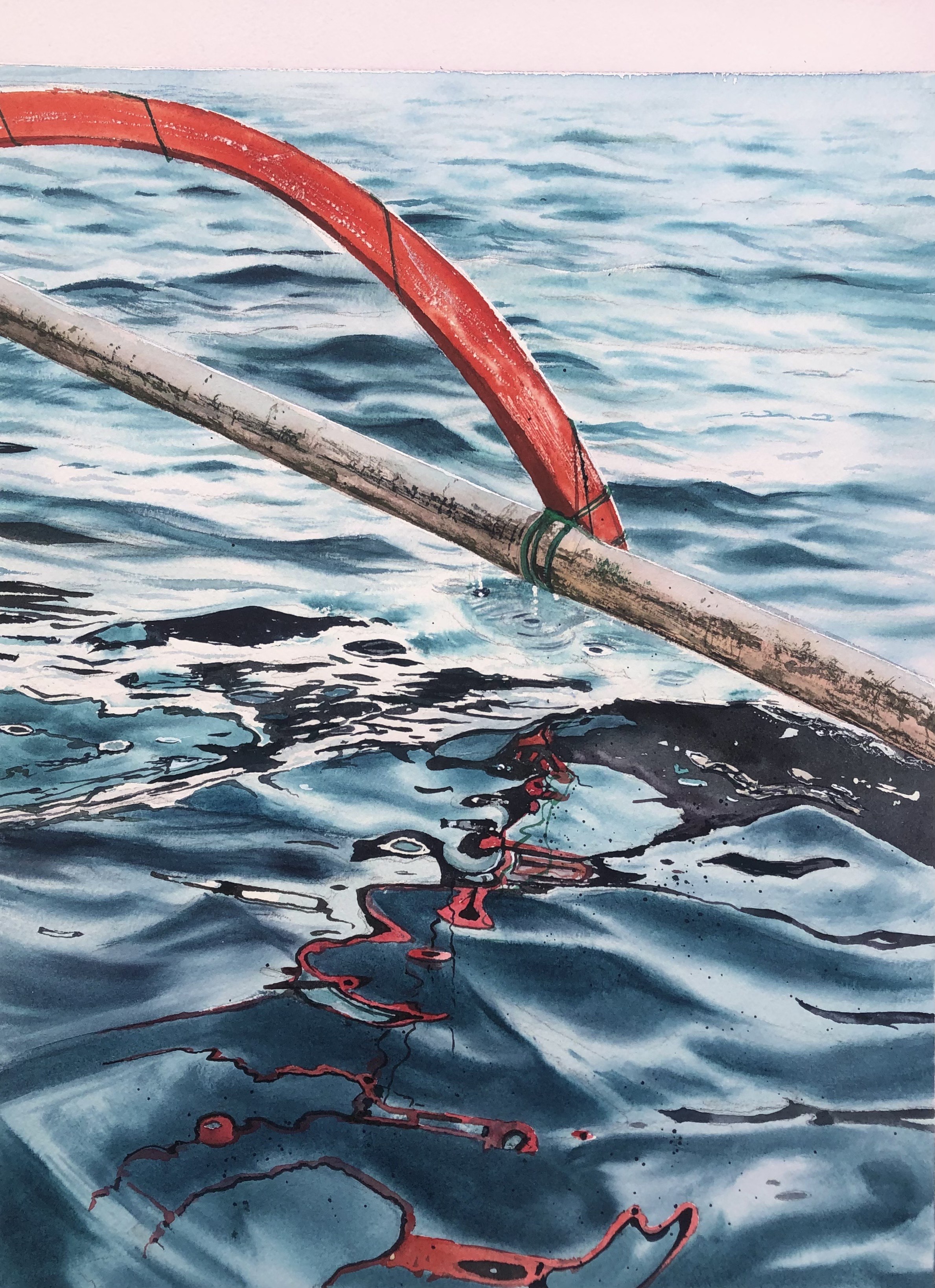 Ripples of Red