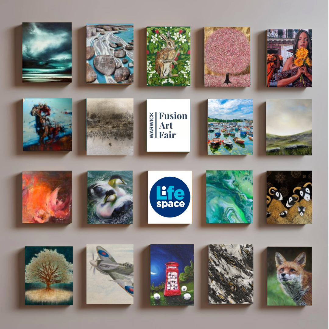 Mini Canvas Charity Art Sale